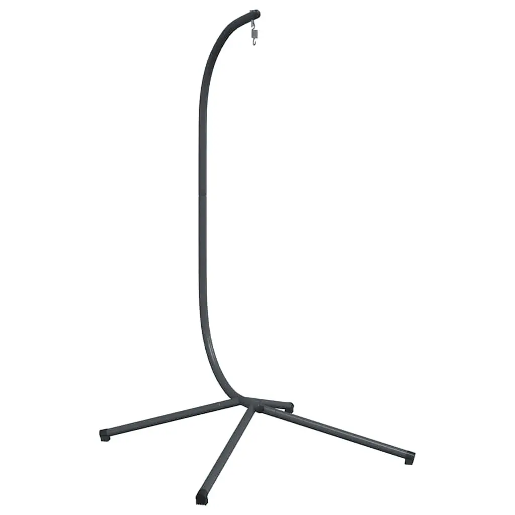 Hanging Egg Chair Stand Steel Frame Outdoor Anthracite