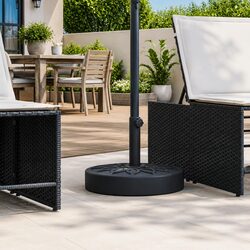 Practical 25kg Umbrella Stand for Your Outdoor Needs