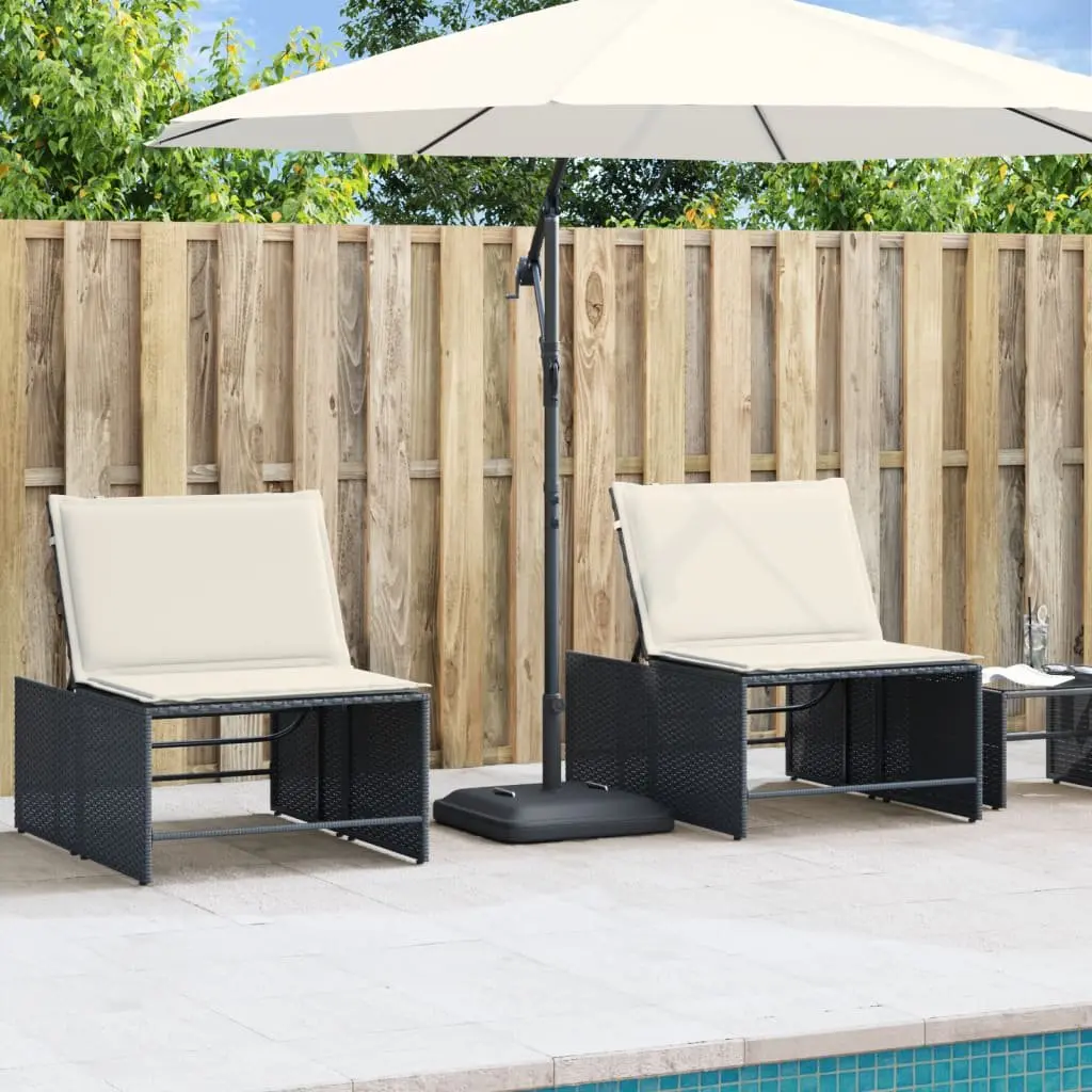 Black Parasol Base for Outdoor Umbrellas
