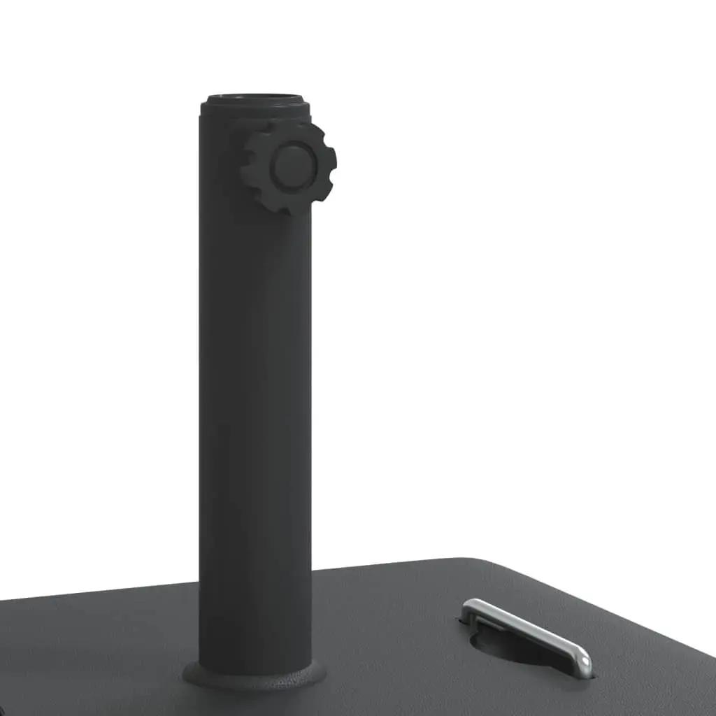Black Parasol Base for Outdoor Umbrellas