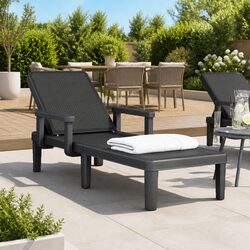 Versatile Sun Lounger Ideal for Gardens and Patios