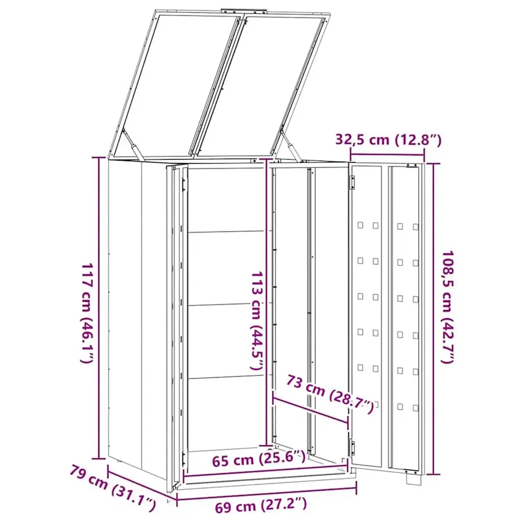 Wheelie Bin Storage for Home Use