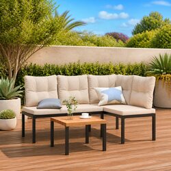 Versatile Outdoor Benches with Cushions for Your Patio