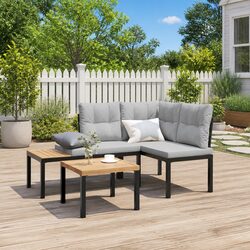 Practical Black Steel Garden Benches for Everyday Use