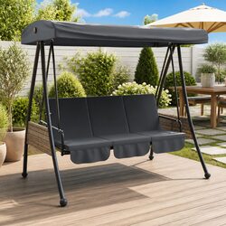 Practical Garden Swing Bench for Your Outdoor Living Areas