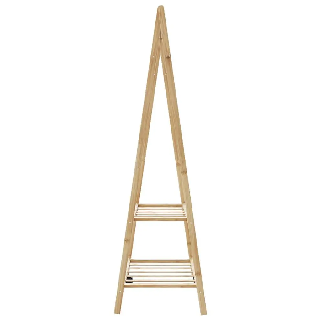 Bamboo Clothes Rack for Various Spaces