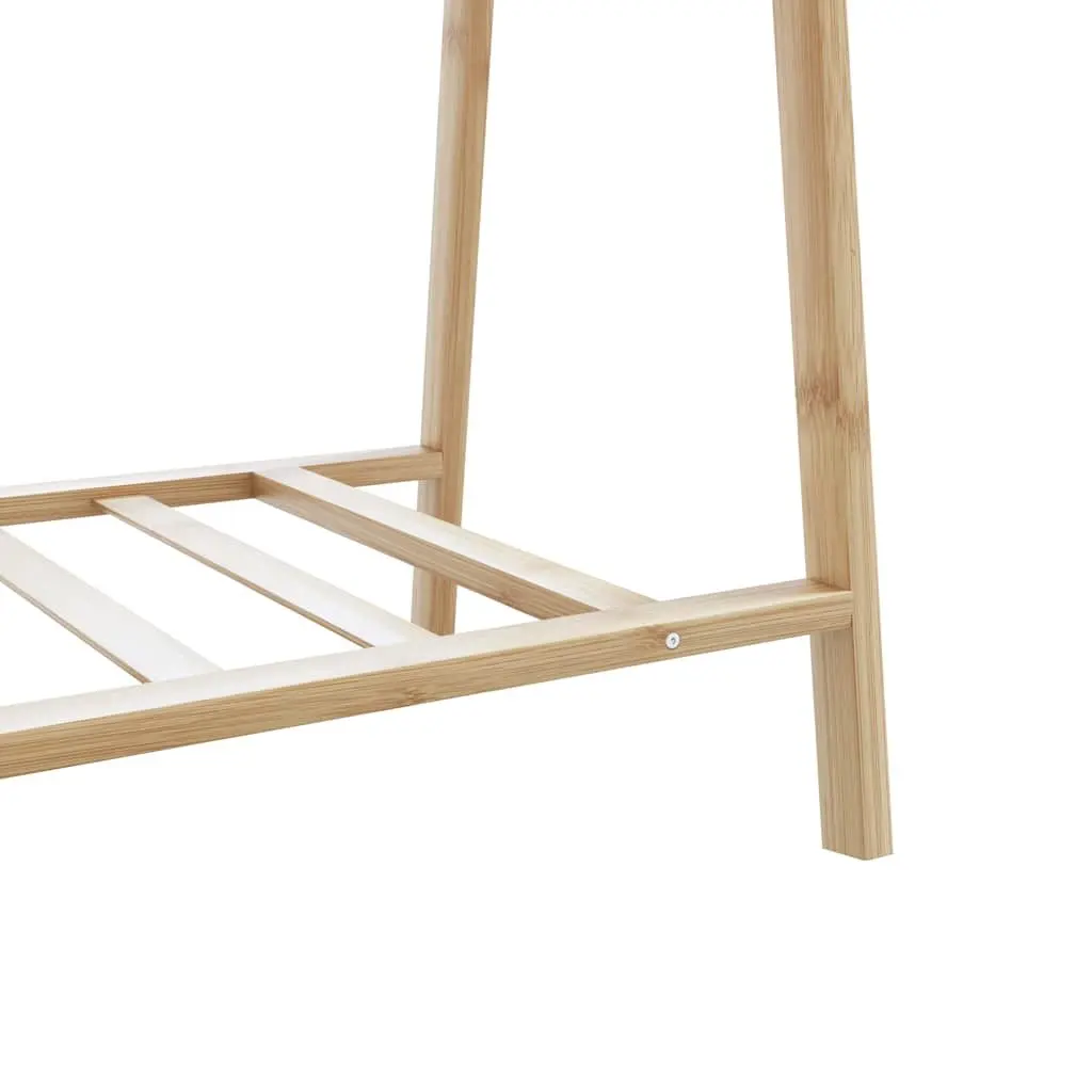 Bamboo Clothes Rack for Various Spaces