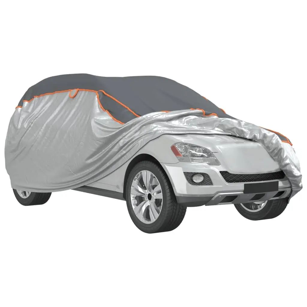 SUV Cover Silver Grey Full M EVA Foam Protective for Hail UV Rain Snow Dust