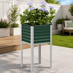 Practical Green Garden Planter Box for Every Outdoor Setting