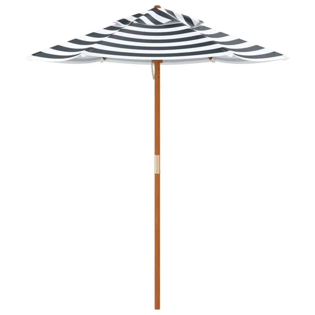 Kids Umbrella Blue Polyester Canopy 120cm Outdoor Shade Garden Patio