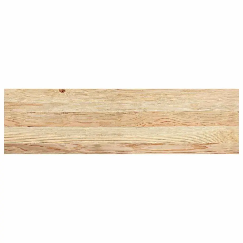 Window Sills 2 pcs Untreated Solid Oak Wood 90x25x2 cm Brown Natural Ledge