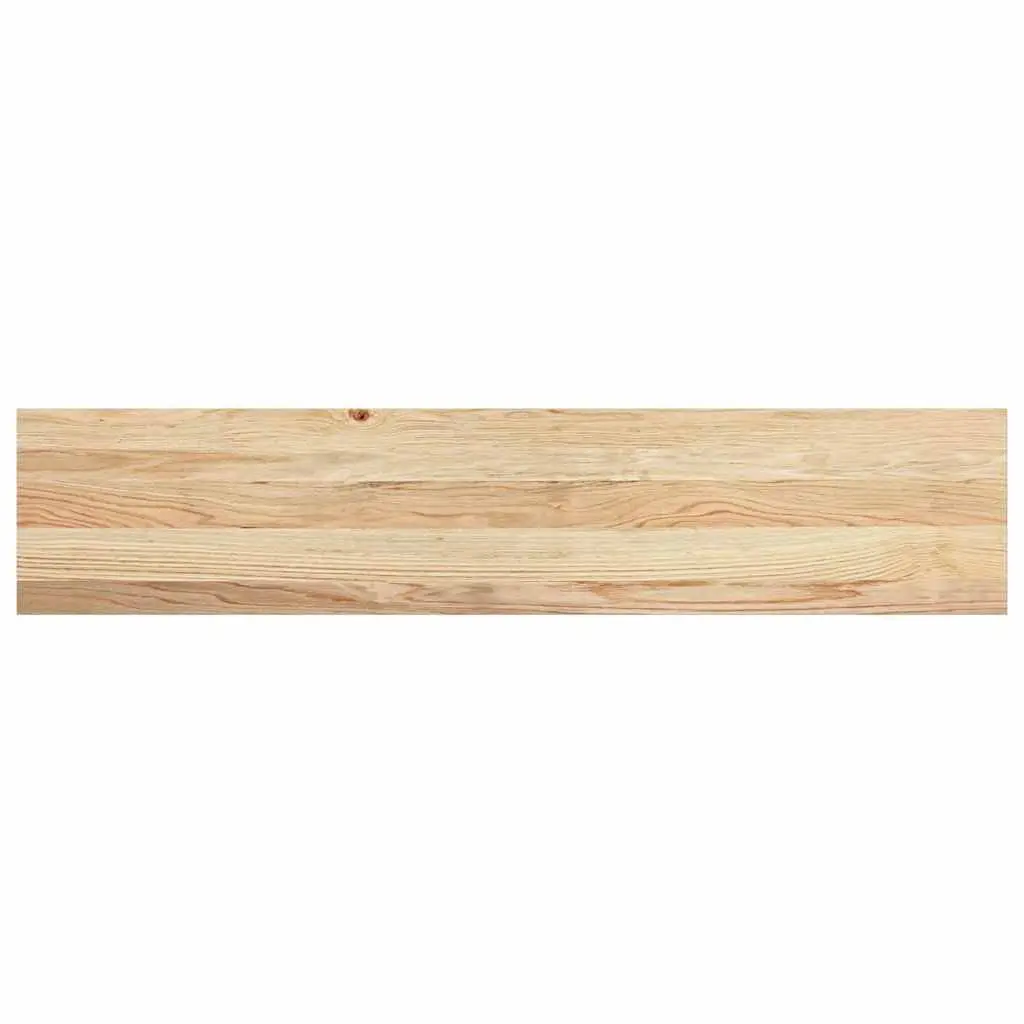 Window Sills Solid Oak Wood Untreated 120x25x2 cm Brown 2 Pcs