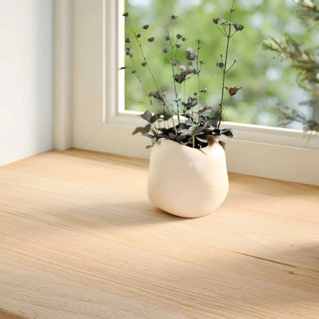 Window Sills Solid Wood Oak 70x30x2 cm Brown Natural 2 Piece