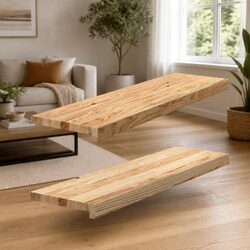 Window Sills Solid Oak Wood Untreated 90x30x2 cm Natural Brown Display Ledge