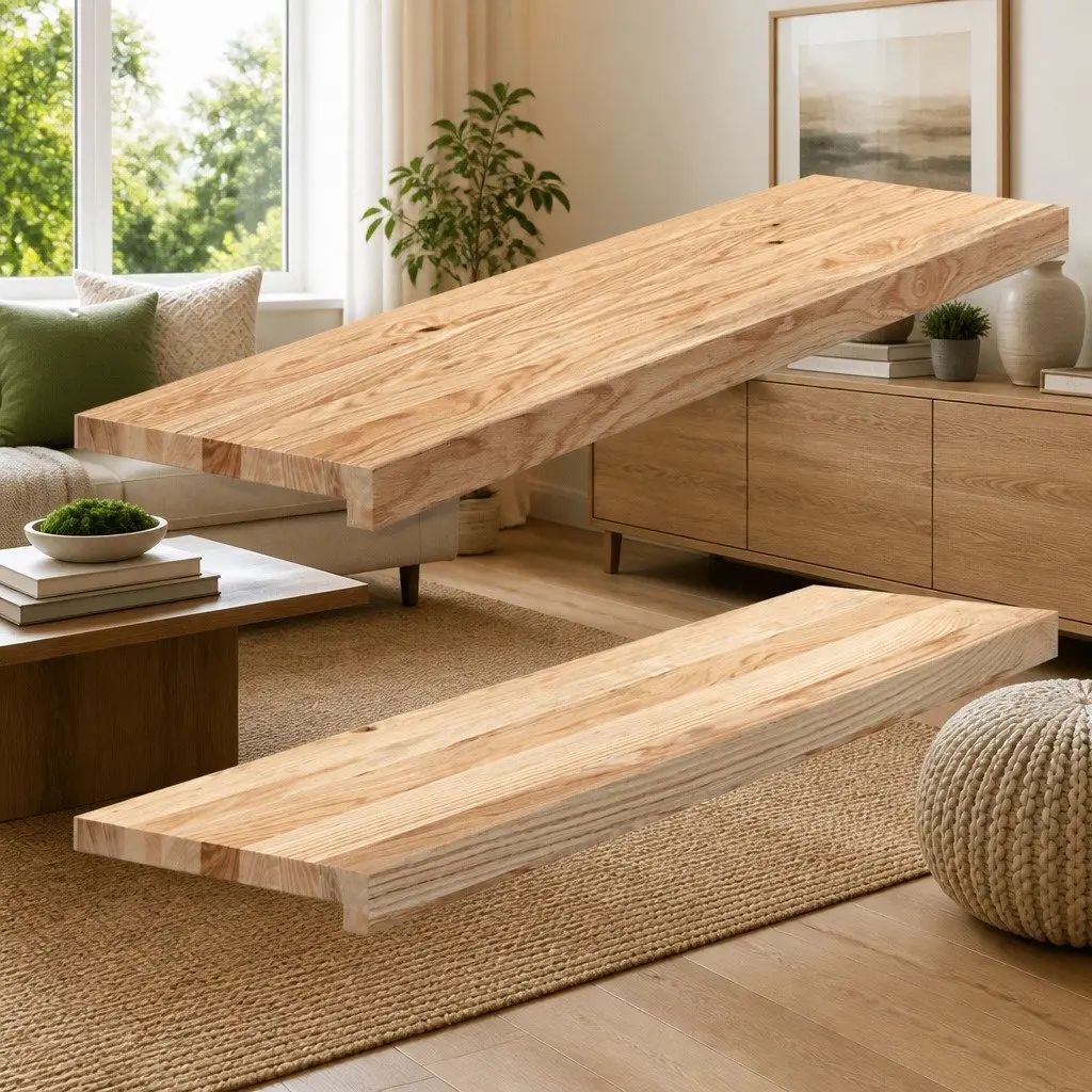 Solid Oak Window Sills 100x30x2 cm