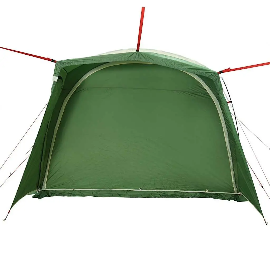 4 Person Waterproof Camping Shelter Green Polyester Car Tent for Outdoor Hiking