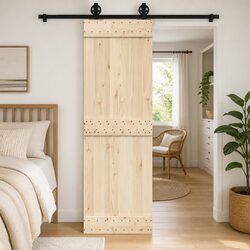 Practical Sliding Door Hardware Kit for Home Use - 200cm