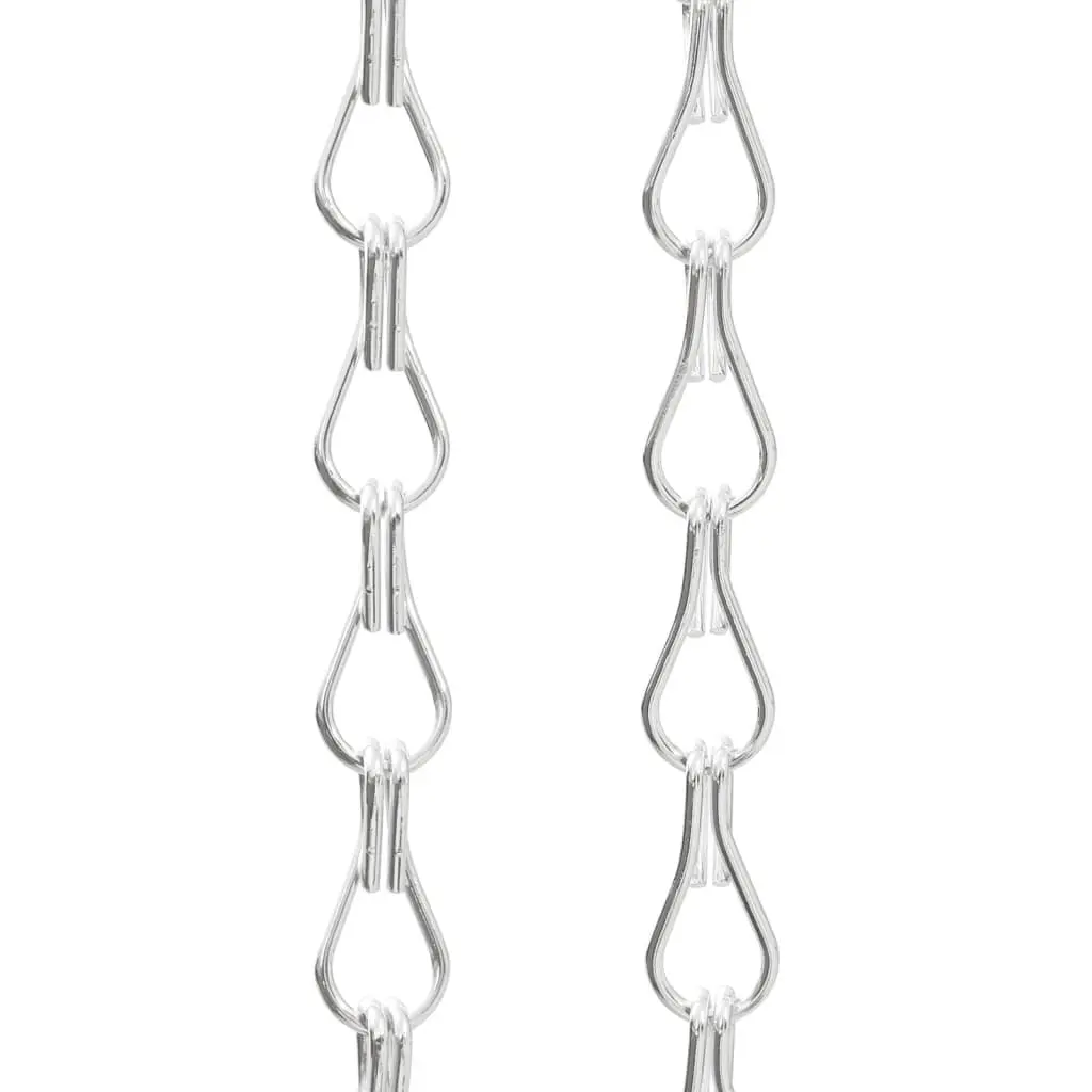 Chain Fly Screen Adjustable Aluminium Barrier 100cm x 226cm Silver