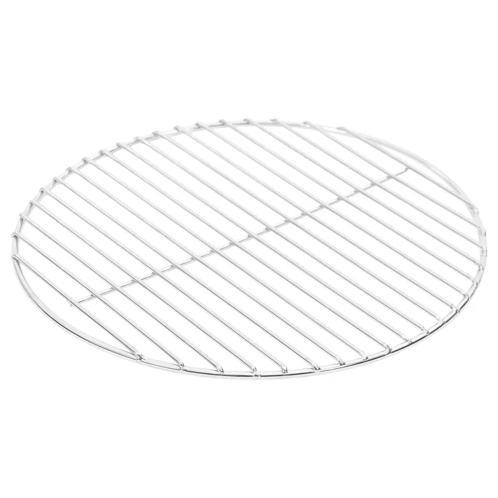 Round Grill Grate 37cm Stainless Steel for Charcoal Kettle Fire Bowl