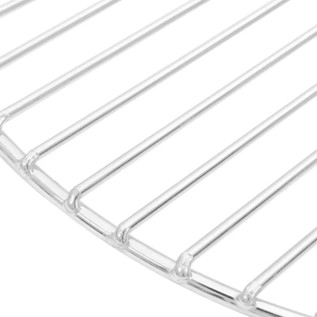 Round Grill Grate 37cm Stainless Steel for Charcoal Kettle Fire Bowl