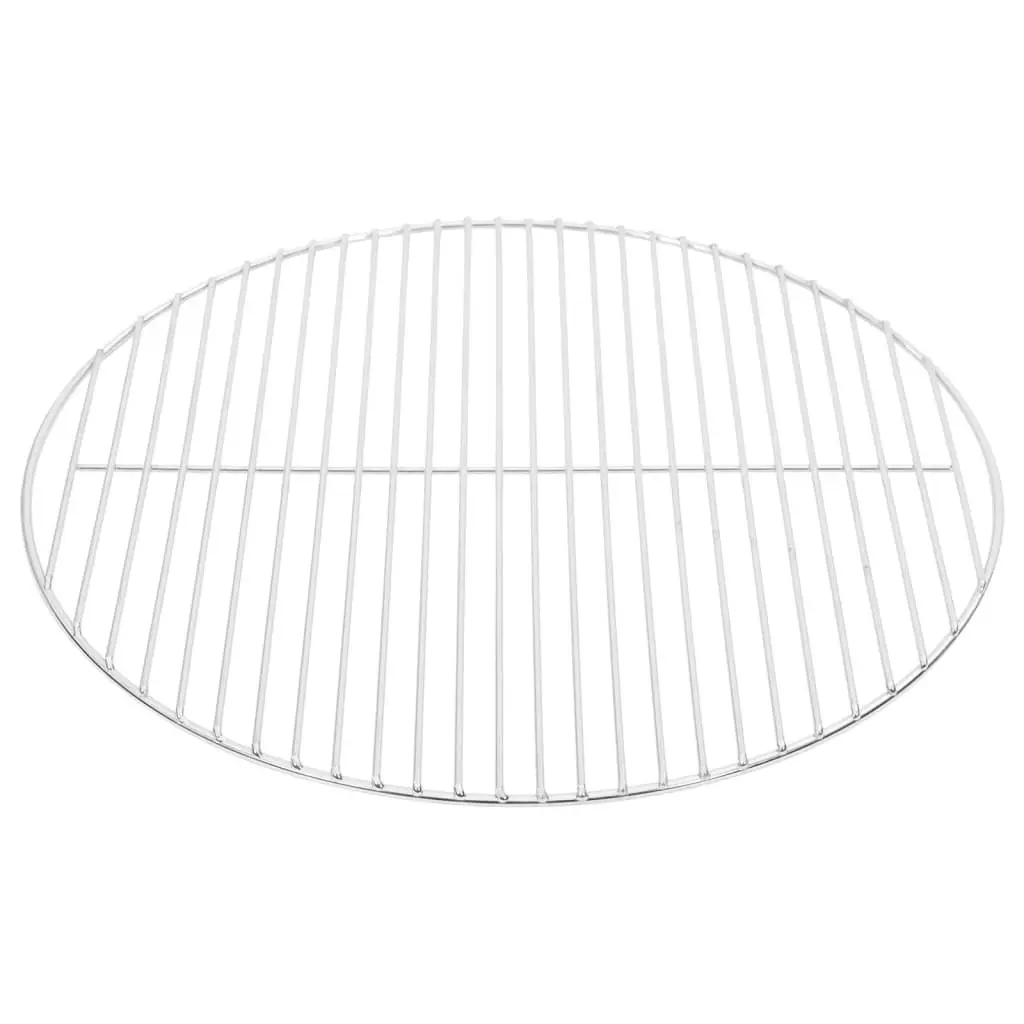 Round Grill Grate 50cm 304 Stainless Steel Portable BBQ Grate for Charcoal Kettle Grills Fire Bowls