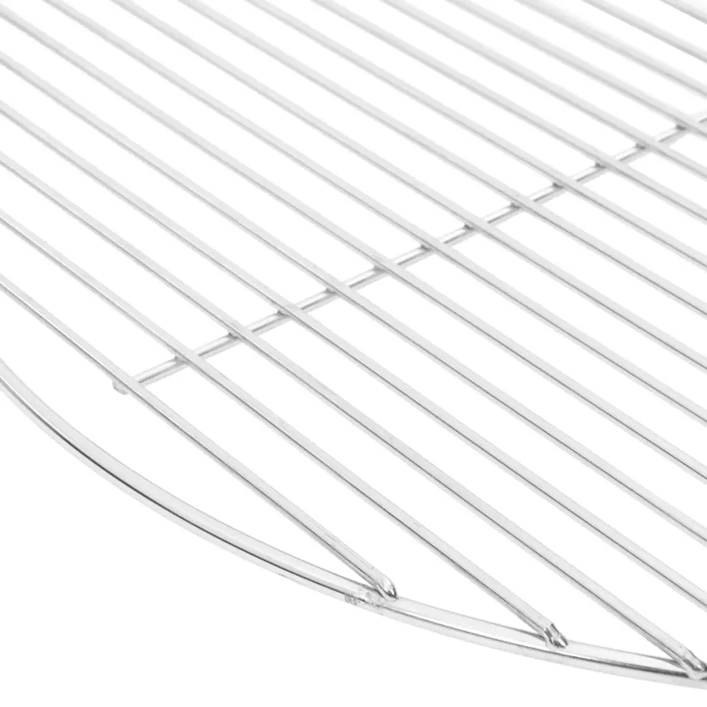 BBQ Grill Grate Stainless Steel 54cm Round Portable Cooking Surface