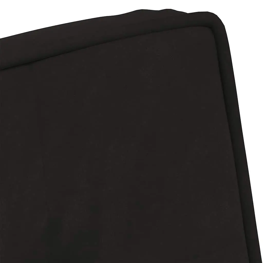 Relaxing Chair Velvet Upholstered Integrated Footrest Black