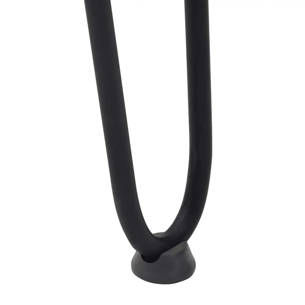 Hairpin Table Legs Steel 72cm Black 4pcs