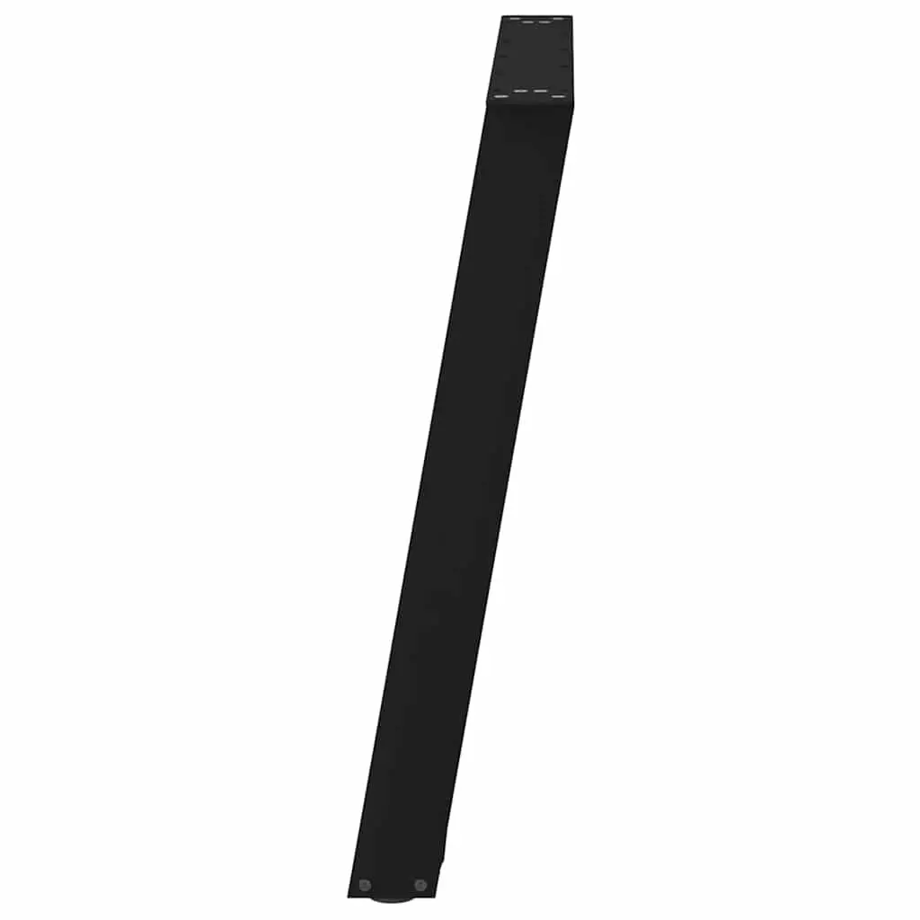 Black U-Shaped Dining Table Legs for Home Use