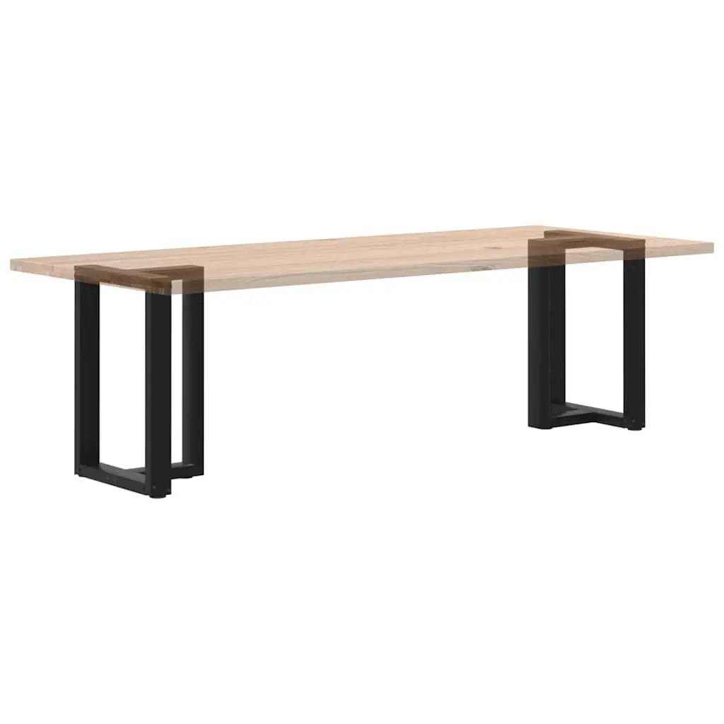 Dining Table Legs T-Shaped Black Powder-Coated Steel Adjustable 60 x 35 x 72-73 cm 2pcs