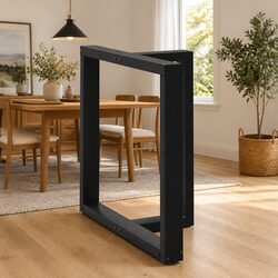 Practical T-Shaped Dining Table Legs for Home Use