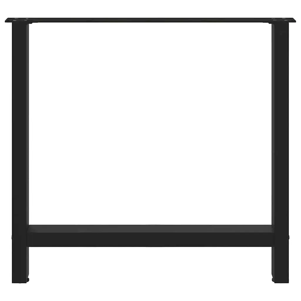 Black Steel Table Legs for Home Use