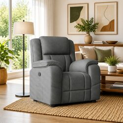 Dark Grey Recliner Chair for Cozy Home Moments