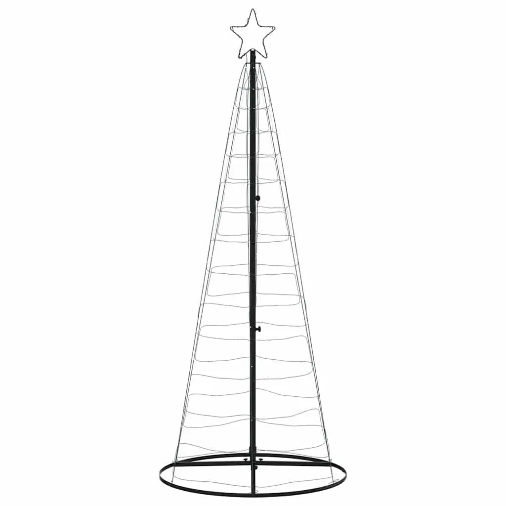 LED Christmas Tree 180cm 200 Lights Warm White 8 Effects Indoor Outdoor Holiday