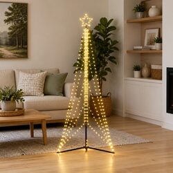 Versatile LED Christmas Tree for Home Celebrations