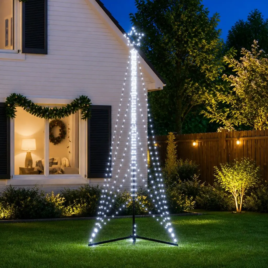 302cm LED Christmas Tree for Home and Garden