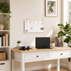 Versatile Magnetic Whiteboard for Everyday Use 60x30cm