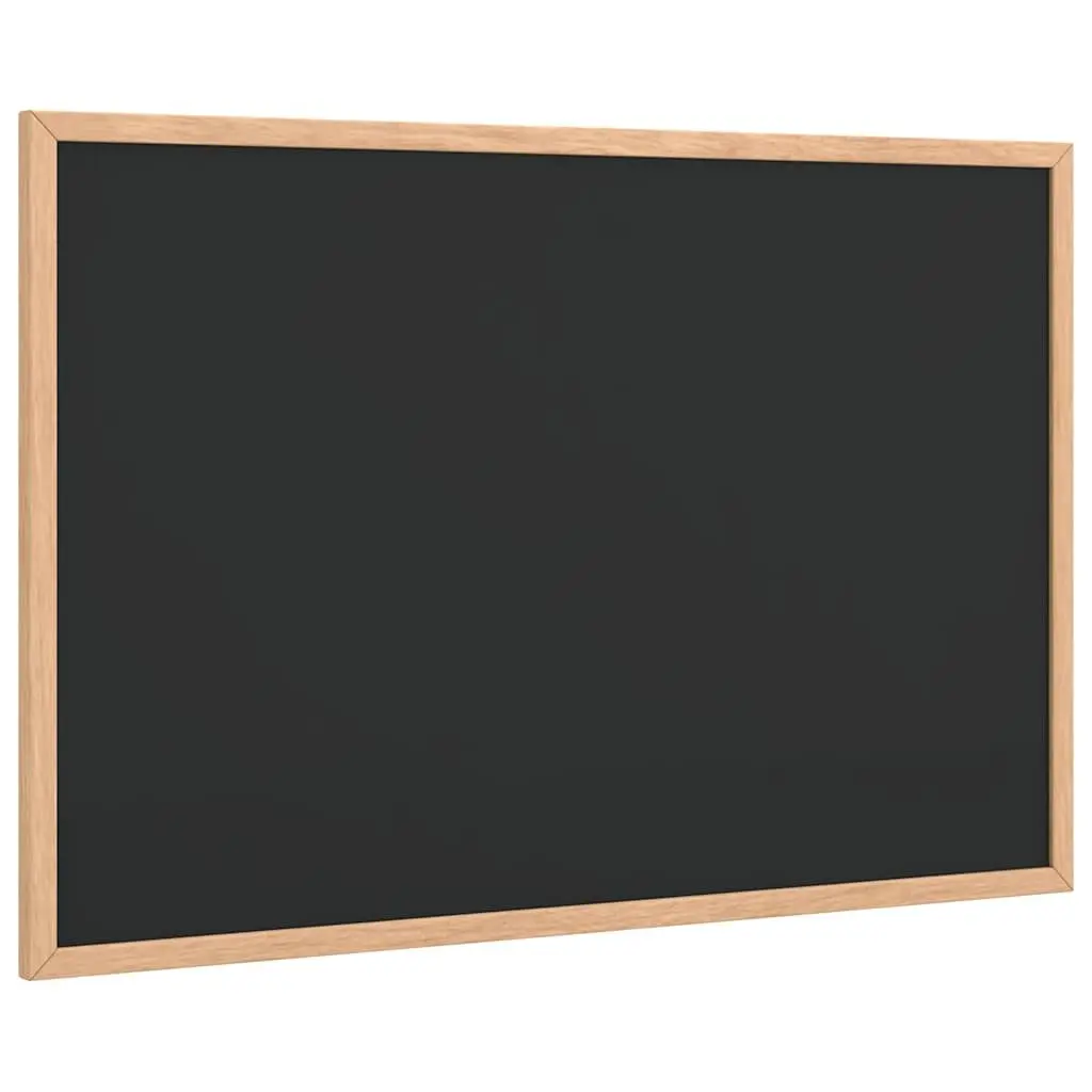 Chalkboard with Solid Pine Wood Frame 60x40 cm Bulletin Board Display Notes