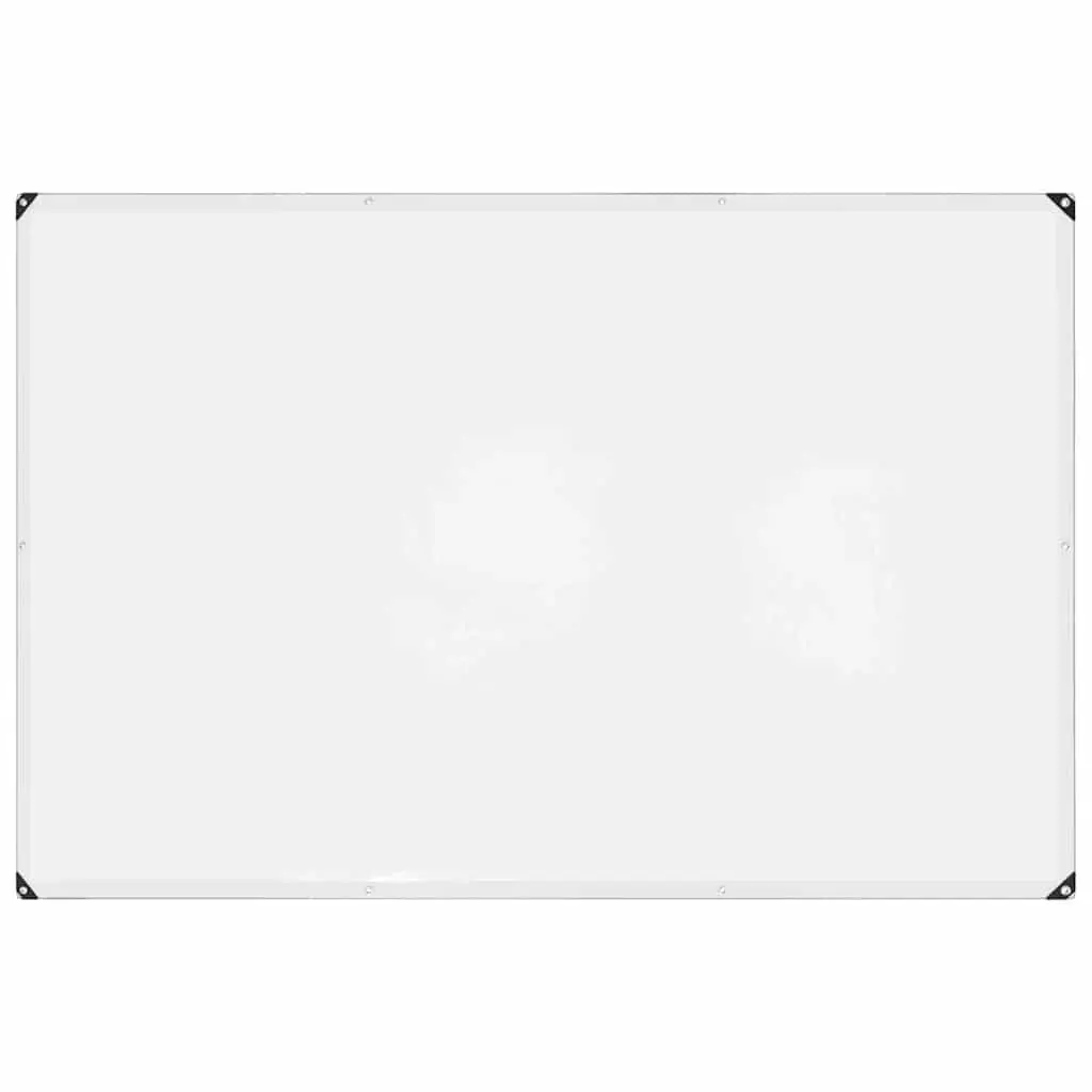 Clear Polyethylene Tarpaulin with Eyelets 2x3 m Garden Outdoor Waterproof Cover