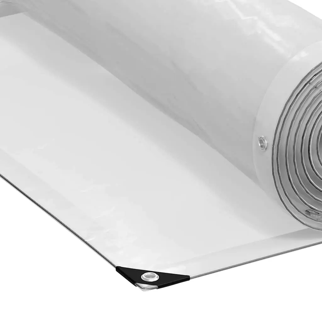 Clear Polyethylene Tarpaulin with Eyelets 2x3 m Garden Outdoor Waterproof Cover