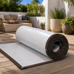 Practical Clear Tarpaulin for Versatile Home Use 4x6 m