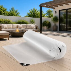 Clear PVC Tarpaulin: Perfect for Outdoor Protection 3x8 m