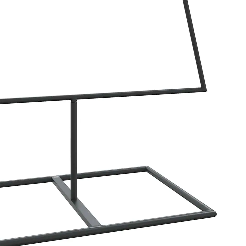 Metal Christmas Tree Frame 150cm Black DIY Modern Seasonal Decoration
