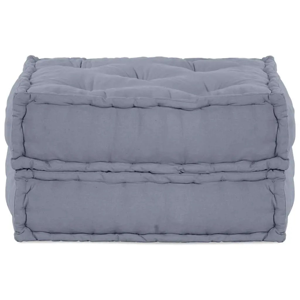 Modular Sofa Unit Grey 70x70x36cm Fabric Cushion Indoor Outdoor Living Room