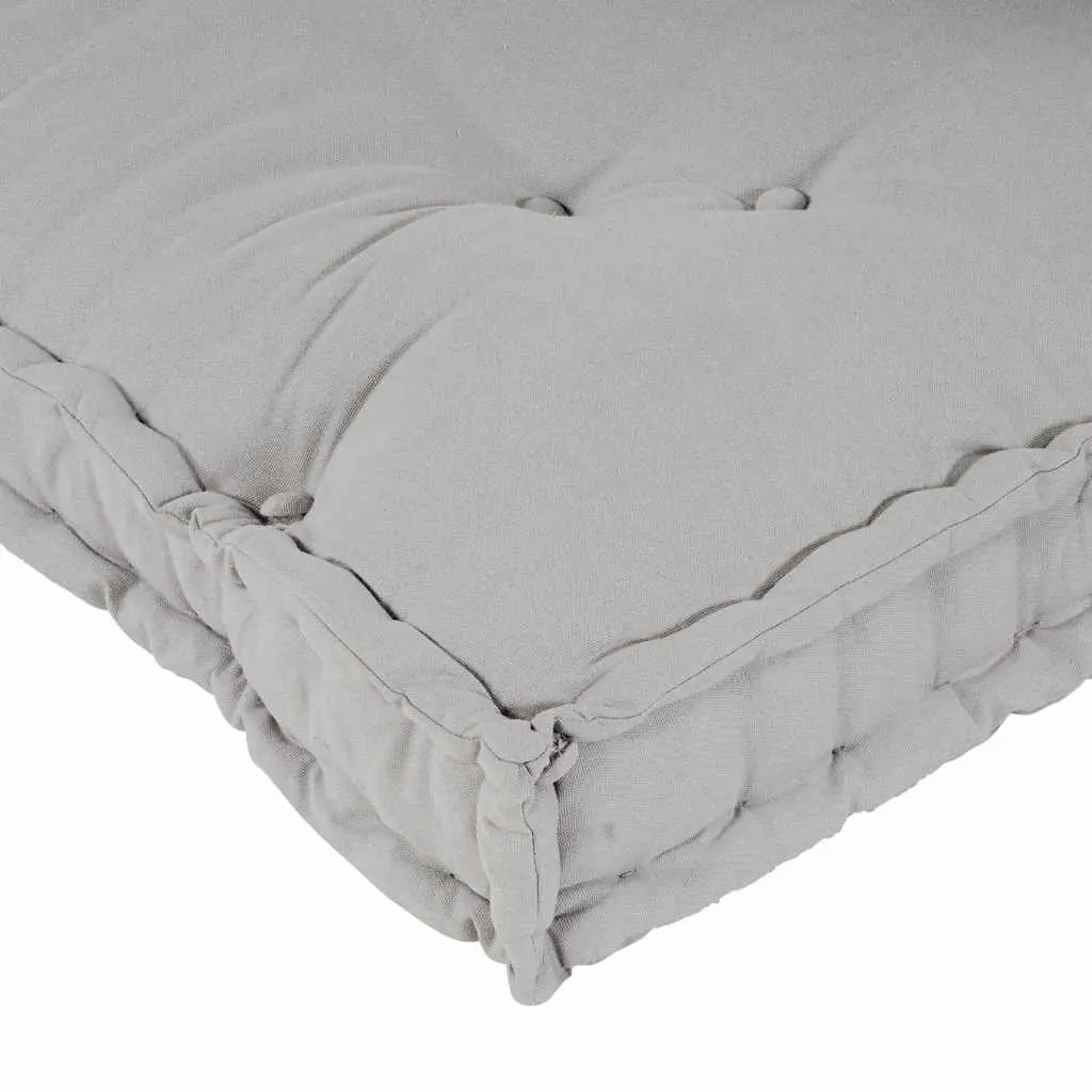 3-Piece Grey Modular Sofa Cushions