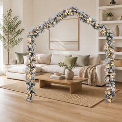 Green Christmas Garland LED Lights for Any Occasion