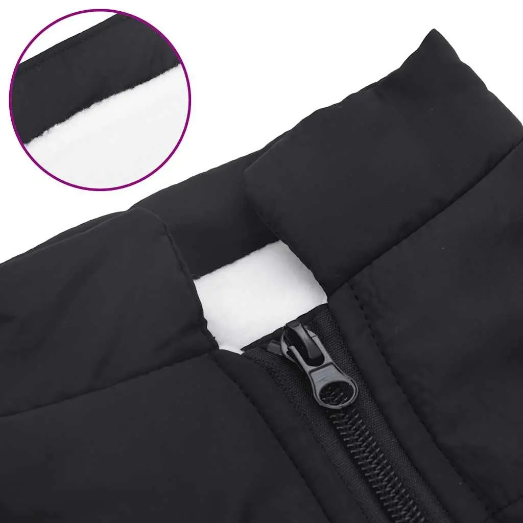 Dog Coat with Built-in Harness Waterproof Reflective Winter Jacket Walking Vest