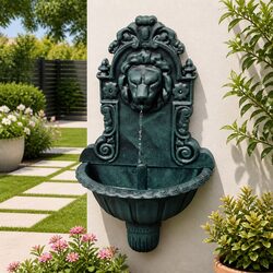 Practical Indoor Wall Fountain with Recirculating Pump