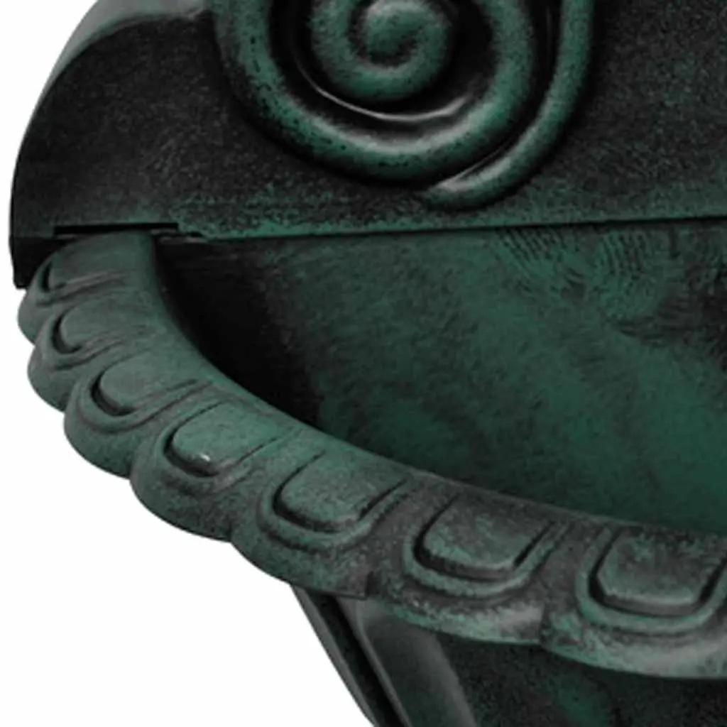 Wall Fountain Lion Head Design Green Indoor Decorative Water Feature Pump Hose