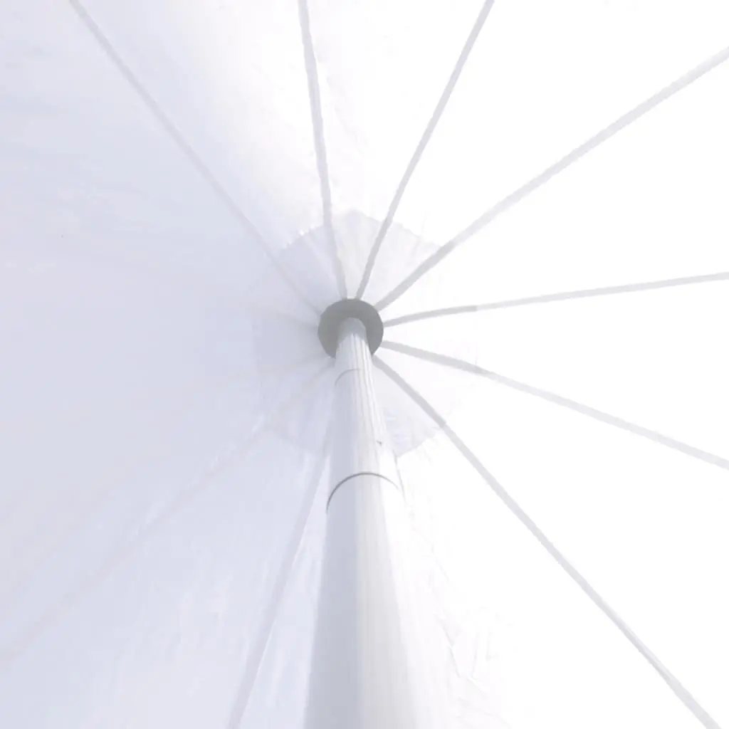 Hexagon Star Gazebo Pavilion Oxford Fabric 10m White Outdoor Canopy